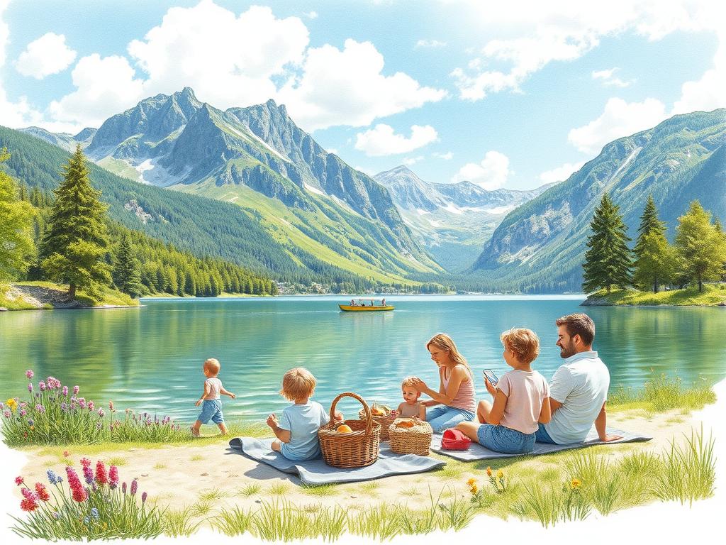 Familienausflüge Schweiz an Seen