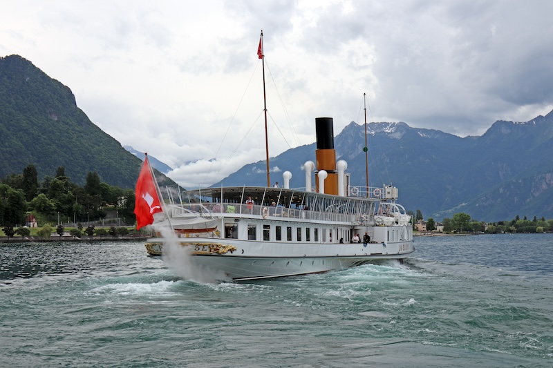 Bootsfahrt auf Genfer See