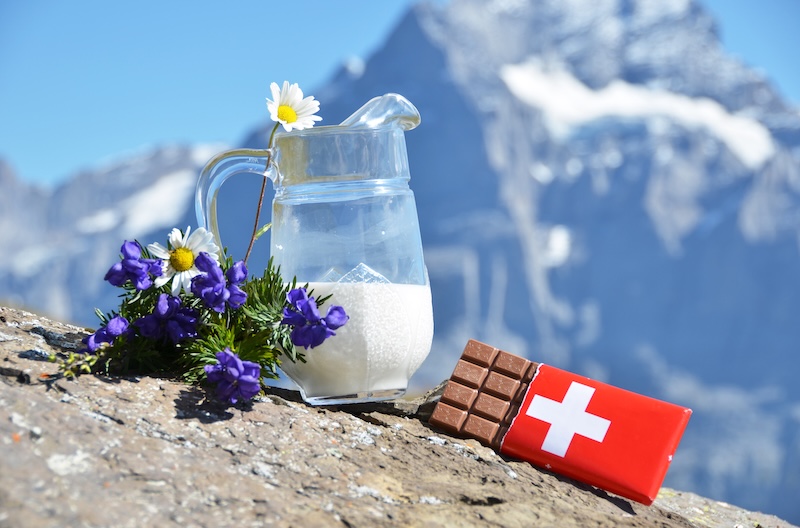 Schweizer Schokolade Tradition