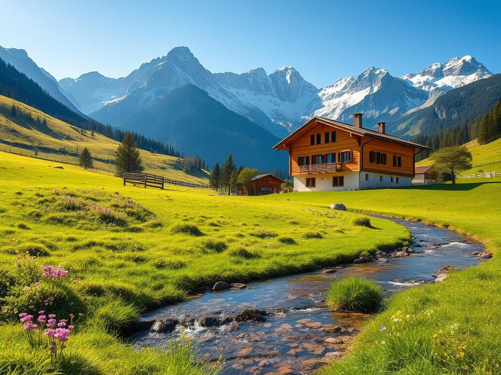 Schweiz: Outdoor-Aktivitäten im Frühling