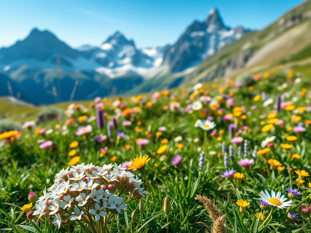 Pflanzenarten Schweizer Alpen